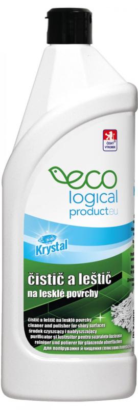 KRYSTAL čistič a leštič na lesklé povrchy ECO 750ml